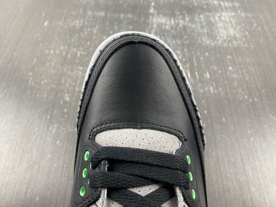 wholesale quality air jordan 3 green glow